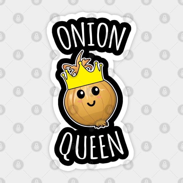 Onion Queen Sticker by LunaMay